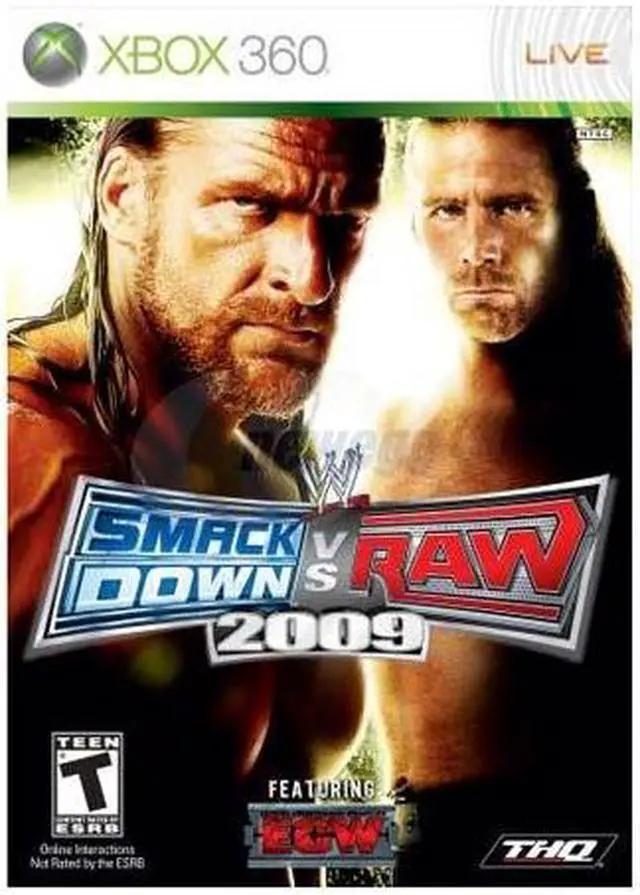 Main image of WWE Smackdown Vs Raw 2009 Xbox 360 Game