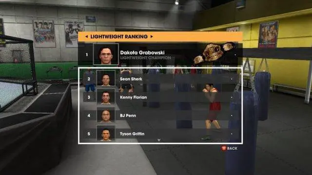 Alt view image 19 of 20 - UFC 2009 Undisputed Xbox 360 Game