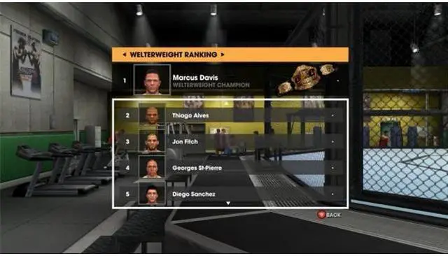 Alt view image 20 of 20 - UFC 2009 Undisputed Xbox 360 Game