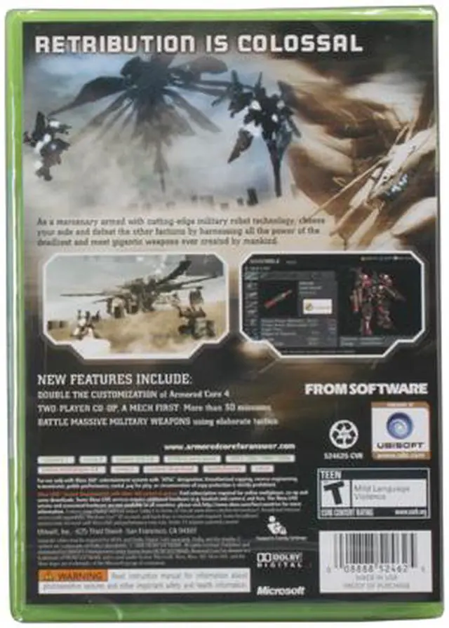 Alt view image 2 of 20 - Armored Core: For Answer Xbox 360 Game