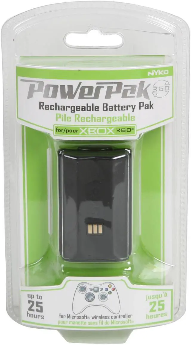 Alt view image 4 of 4 - NYKO Power Pak Xbox 360 Black