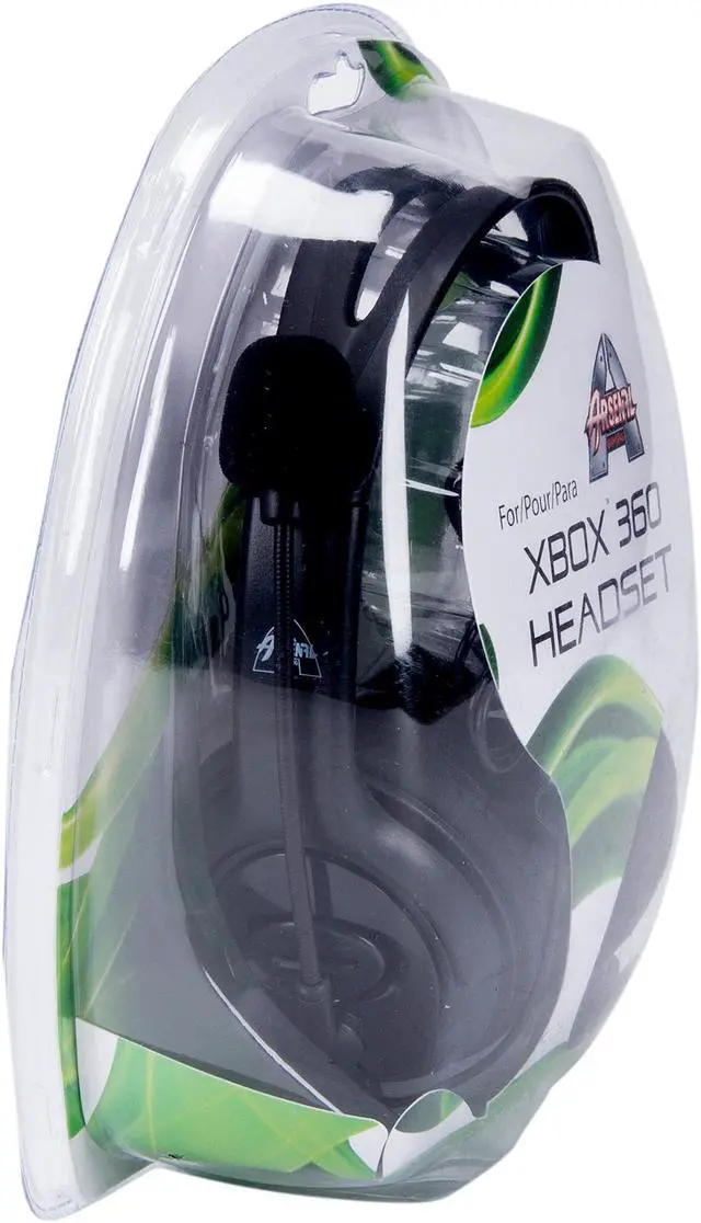 Alt view image 8 of 9 - Arsenal Xbox 360 Headset - Black