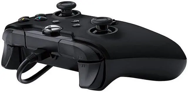 Alt view image 3 of 4 - PDP 049-012-NA-BK Gaming Wired Controller for Xbox Series X|S, Xbox One Raven Black