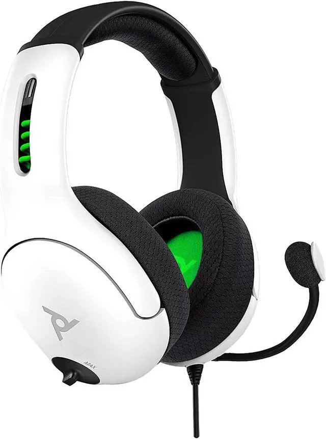 Alt view image 2 of 9 - PDP 049-015-NA-WH LVL50 Wired Stereo Gaming Headset: White White