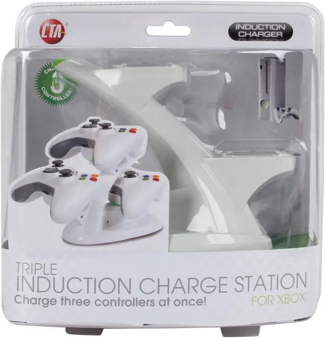 Alt view image 7 of 7 - CTA Digital XBOX 360 Triple Induction Charge Station