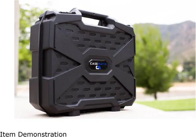 Alt view image 6 of 6 - CASEMATIX - Travel Hard Shell Case Compatible with Xbox One X and Accessories