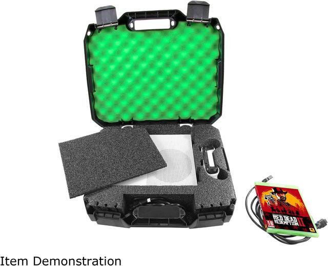 Alt view image 4 of 5 - CASEMATIX Console Carrying Travel Case Custom Designed to fit Xbox One S 1TB