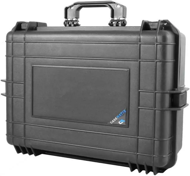 Alt view image 2 of 2 - CASEMATIX RMR23-XSX Elite Waterproof Hard Case with Custom Foam Designed Compatible with Xbox Series X Black
