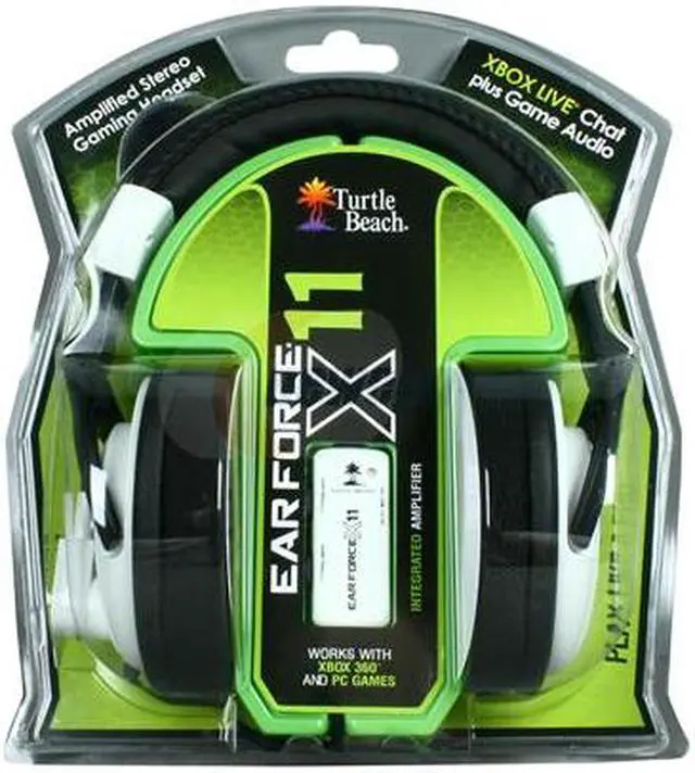 Alt view image 6 of 6 - Turtle Beach Ear Force X11 Amplified Stereo Headset with chat