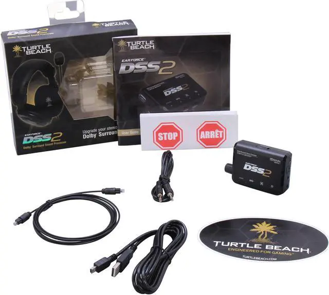 Alt view image 7 of 8 - Turtle Beach Ear Force DSS2 Dolby Surround Sound Processor for Stereo Headsets