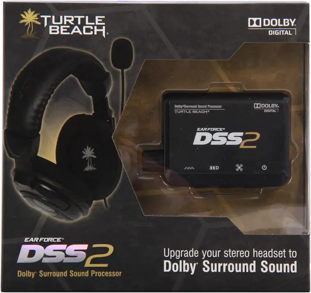Alt view image 8 of 8 - Turtle Beach Ear Force DSS2 Dolby Surround Sound Processor for Stereo Headsets