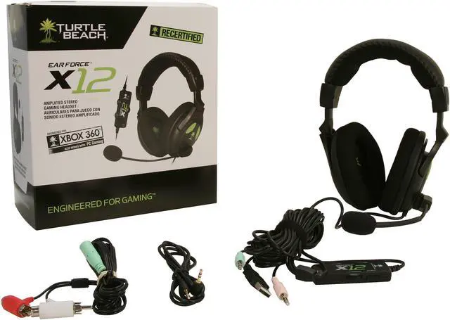 Alt view image 6 of 6 - Turtle Beach X12 XBOX 360 Headset