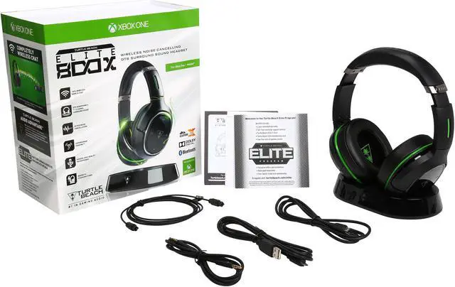 Alt view image 10 of 10 - Turtle Beach Ear Force Elite 800X Premium Fully Wireless Noise-Cancelling DTS Surround Sound Gaming Headset  for Xbox One