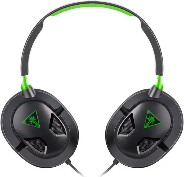 Alt view image 7 of 10 - Turtle Beach Recon 50X Wired Stereo Gaming Headset for Xbox Series X|S, Xbox One & PC - Black/Green