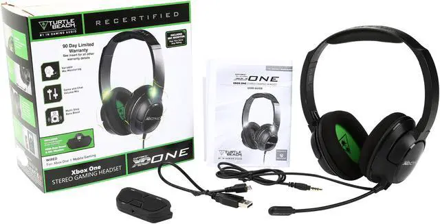 Alt view image 7 of 7 - Turtle Beach Ear Force XO One Amplified Stereo Gaming Headset for Xbox One and Mobile Devices (TBS-2218-01) Certified Refurbished