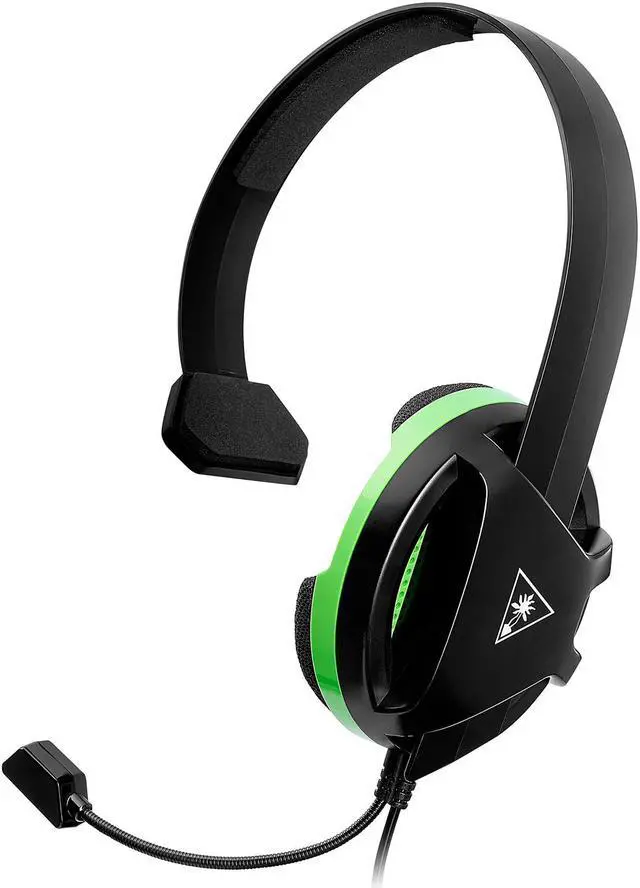 Alt view image 2 of 7 - Turtle Beach Recon Chat Wired Gaming Headset for Xbox Series X|S, Xbox One & PC - Black/Green