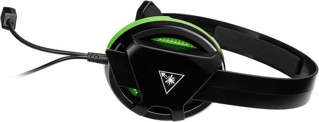 Alt view image 5 of 7 - Turtle Beach Recon Chat Wired Gaming Headset for Xbox Series X|S, Xbox One & PC - Black/Green