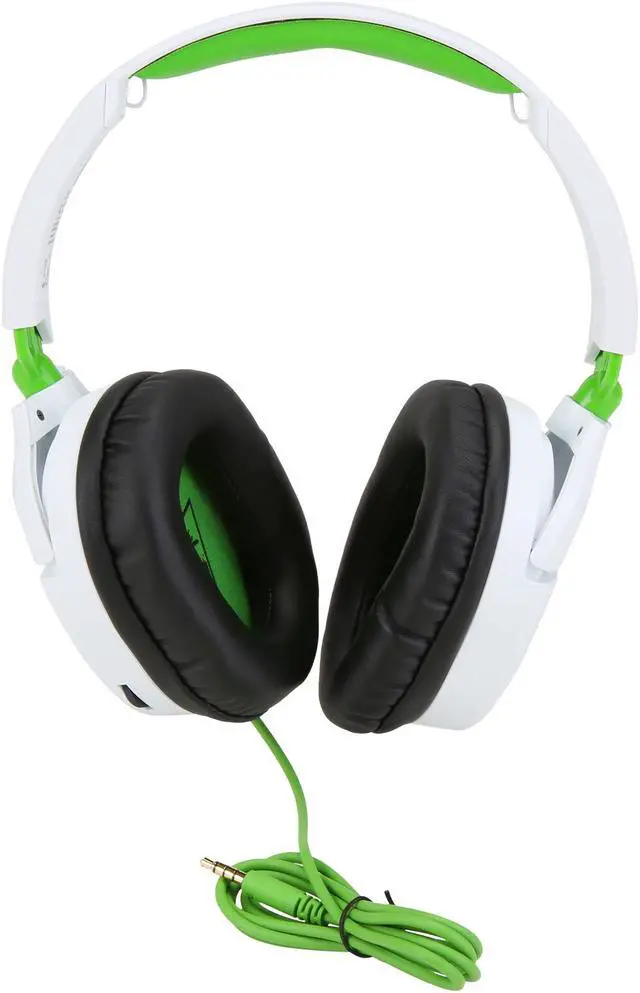 Alt view image 5 of 8 - Turtle Beach Recon 70 Gaming Headset for Xbox Series X|S, Xbox One & PC- White/Green