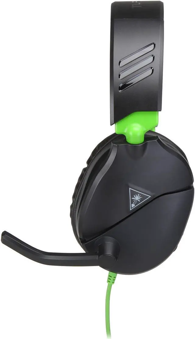 Alt view image 5 of 8 - Turtle Beach Recon 70 Gaming Headset for Xbox Series X|S, Xbox One & PC - Black/Green