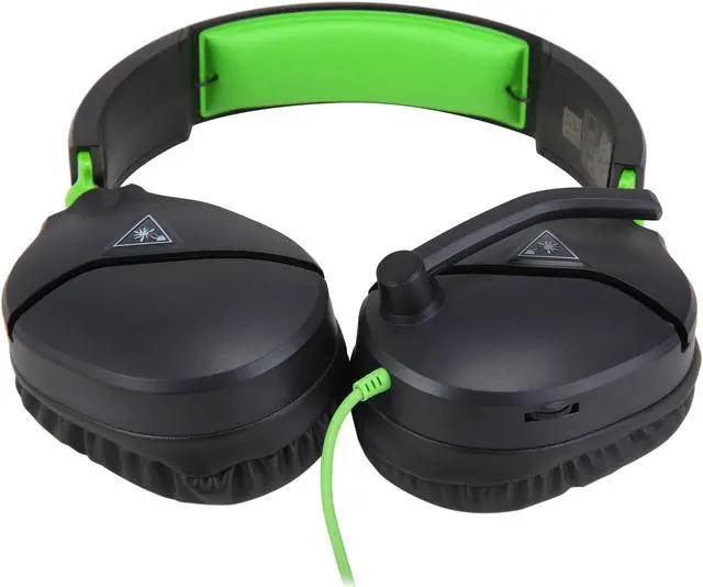 Alt view image 7 of 8 - Turtle Beach Recon 70 Gaming Headset for Xbox Series X|S, Xbox One & PC - Black/Green