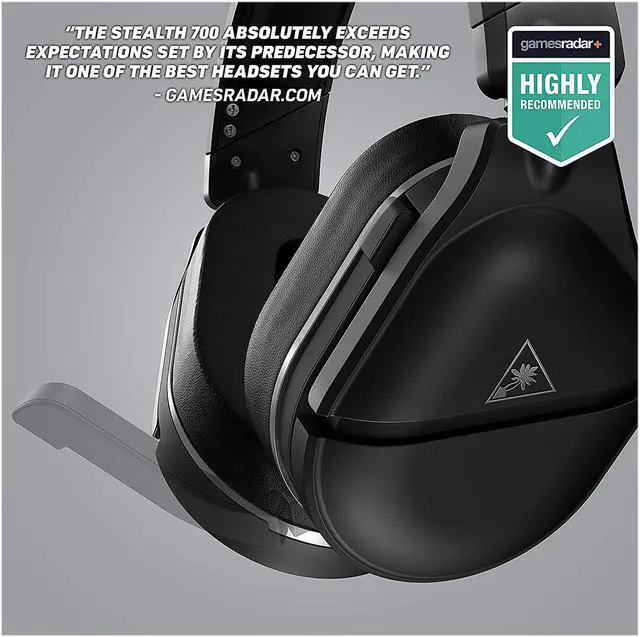 Alt view image 16 of 16 - Turtle Beach Stealth 700 Gen 2 Premium Wireless Gaming Headset with Bluetooth for Xbox Series X|S, Xbox One & PC - Black