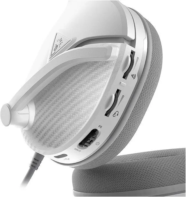 Alt view image 6 of 7 - Turtle Beach Recon 200 Gen 2 Wired Gaming Headset for Xbox Series X|S, Xbox One, PS5, PS4, Nintendo Switch & PC- White
