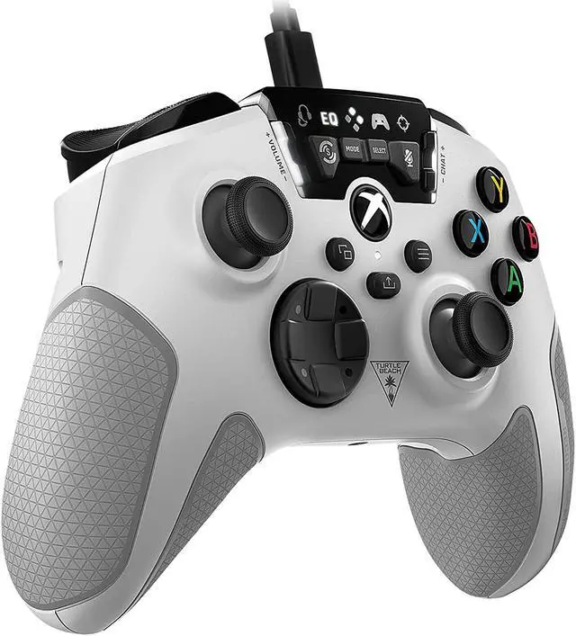Alt view image 3 of 8 - Turtle Beach Recon Wired Gaming Controller for Xbox Series X|S, Xbox One & PC - White