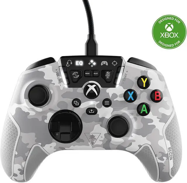 Main image of RECON WIRED CONTROLLER ARCTIC CAMO (ENGLISH ONLY) | XBOX (RECD)