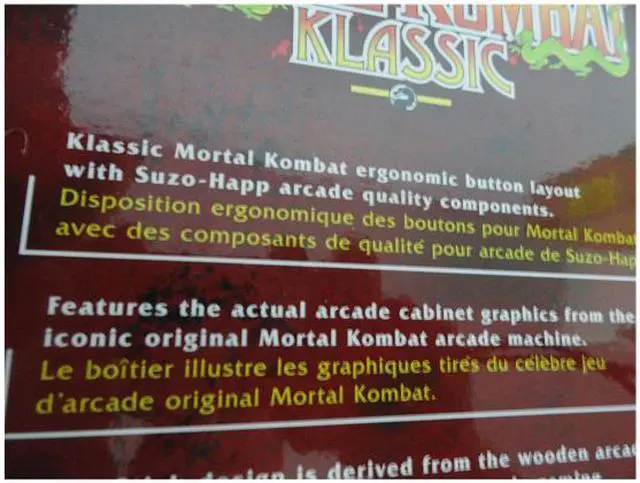 Alt view image 3 of 4 - PDP Mortal Kombat Klassic Fight Stick for Xbox 360