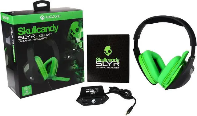 Alt view image 7 of 7 - Skullcandy SLYR Xbox One - Black/Green