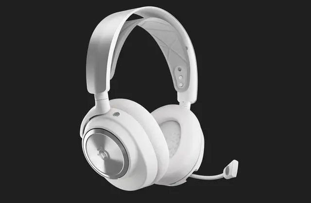 Alt view image 4 of 15 - SteelSeries Arctis Nova Pro Wireless Multi Gaming Headset for PS5, PS4, PC, Switch - White