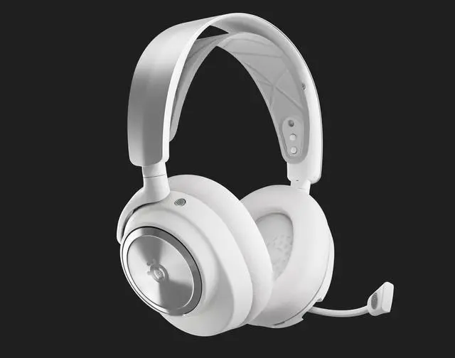 Alt view image 3 of 13 - SteelSeries Arctis Nova Pro Wireless Multi Gaming Headset for Xbox Series X|S, Xbox One - White