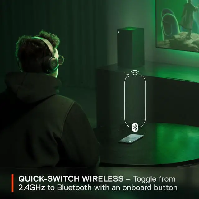 Alt view image 9 of 15 - SteelSeries Arctis Nova 5X Wireless Headset Xbox, PC, PS, Switch - Black