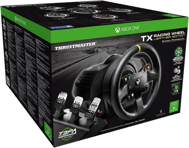 Alt view image 6 of 6 - Thrustmaster TX Racing Wheel Leather Edition (Xbox Series X|S, One and PC)