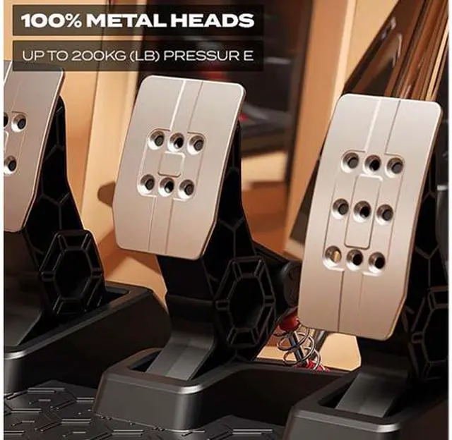 Alt view image 4 of 6 - Thrustmaster T-3PM Racing Pedals (PS5, PS4, Xbox Series X|S, Xbox One, PC)