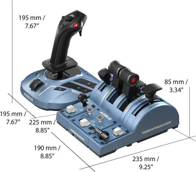 Alt view image 2 of 5 - Thrustmaster TCA Captain Pack X Airbus Edition (Xbox Series X|S, Xbox One, PC)