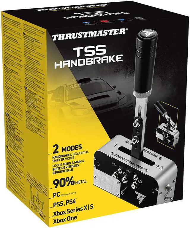 Alt view image 4 of 4 - Thrustmaster TSS Sequential Shifter and Handbrake  (Compatible with PS4, PS5, Xbox Series X|S, Xbox One and PC)