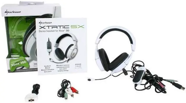 Alt view image 5 of 5 - SHARKOON X-Tatic SX Headset for XBOX 360