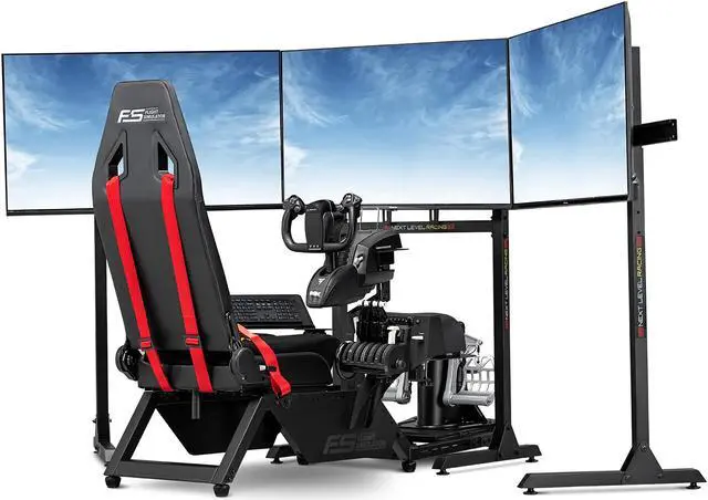 Alt view image 5 of 5 - Next Level Racing Flight Simulator NLR-S018
