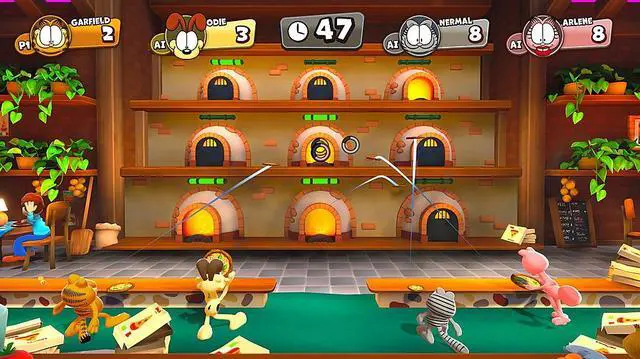 Alt view image 4 of 5 - Garfield Lasagna Party - Xbox Series X