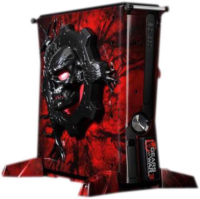 Console Xbox 360 Slim Edição Limitada Gears Of War 3 Completo