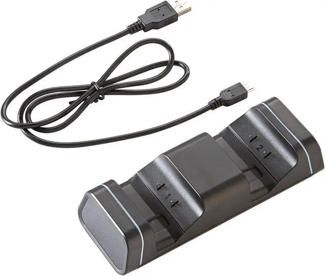 Alt view image 4 of 4 - Verbatim 70728 Dual Charging Stand for use with Xbox Wireless Controller Black