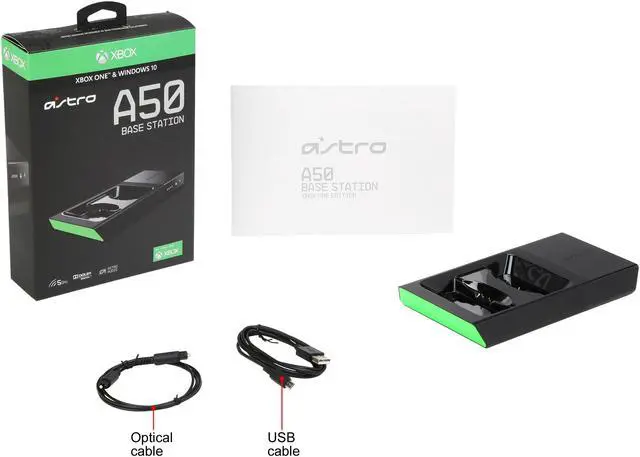 Alt view image 7 of 6 - Astro Gaming A50 Base Station for Xbox One & PC - Xbox One