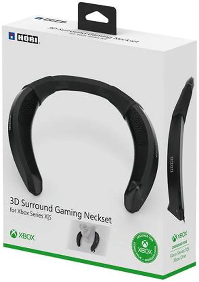Alt view image 3 of 3 - HORI MBS-007U 3D Surround Gaming Neckset Designed for Xbox Series X|S Black