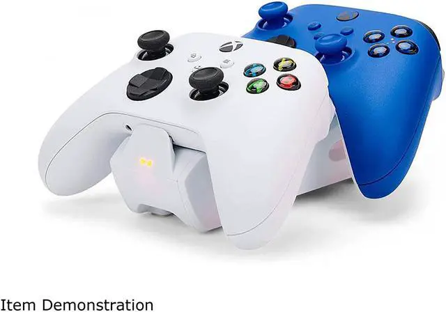 Alt view image 3 of 5 - PowerA APA-1524375-01 Dual Charger Dock White