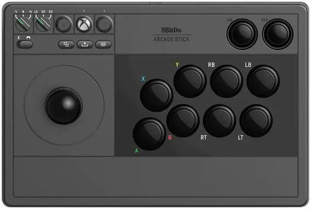 Alt view image 4 of 4 - 8BitDo Arcade Stick for Xbox - Black  81JA02D