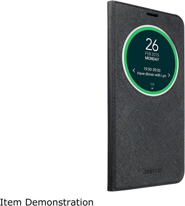 Alt view image 2 of 5 - ASUS Black ZenFone 2 View Flip Cover Deluxe (ZE551ML) 90AC00F0-BCV006