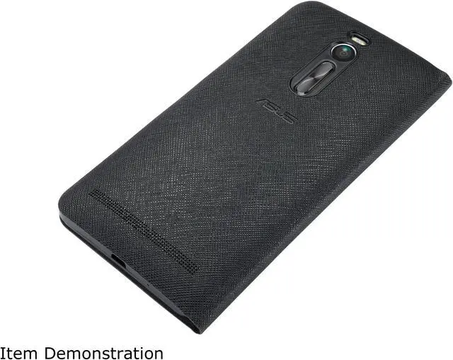Alt view image 4 of 5 - ASUS Black ZenFone 2 View Flip Cover Deluxe (ZE551ML) 90AC00F0-BCV006