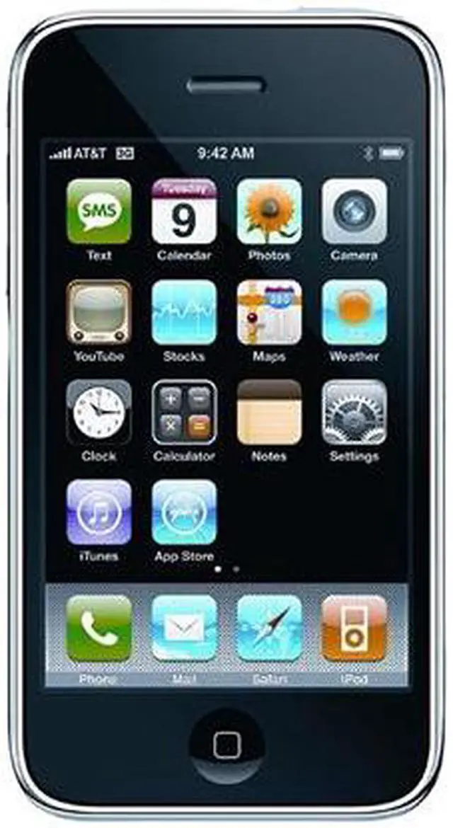 Alt view image 3 of 3 - Apple iPhone 3GS 16GB White for AT&T service only (MB716LL/A)