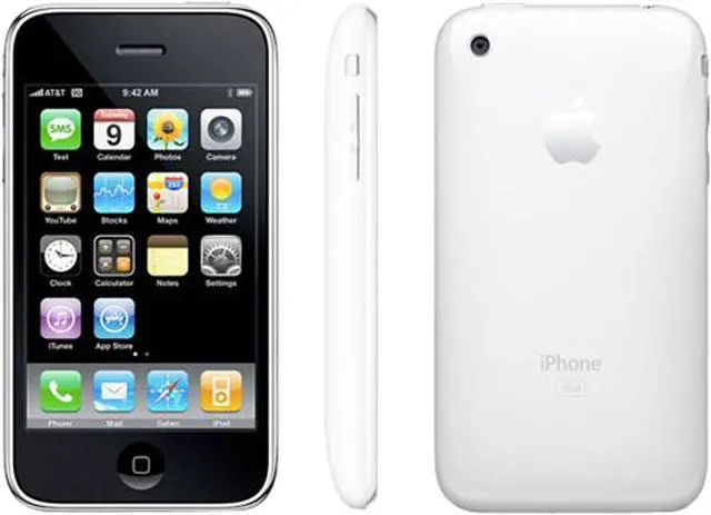 Main image of Apple iPhone 3GS 16GB White for AT&T service only (MB716LL/A)